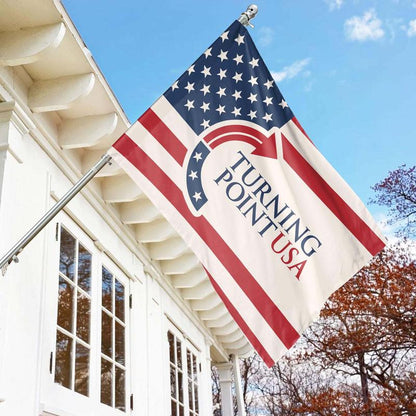Charlie Kirk Flag - Turning Point USA, RIP Charlie Kirk Flag, Charlie Kirk Flag, Make America Great Again, Pray for Charlie Kirk Flag